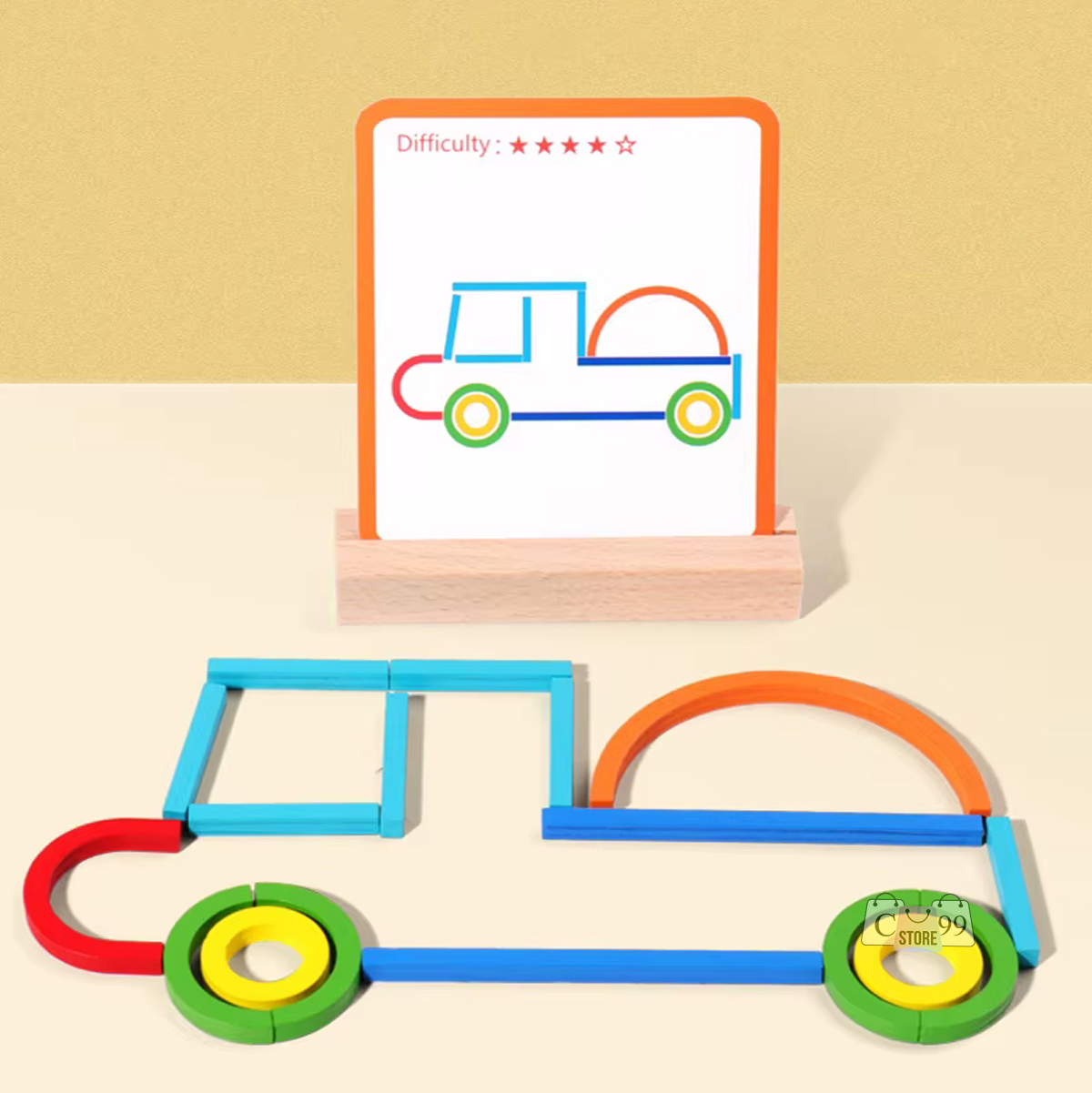 Armatodo Formas Mágicas  En Palitos